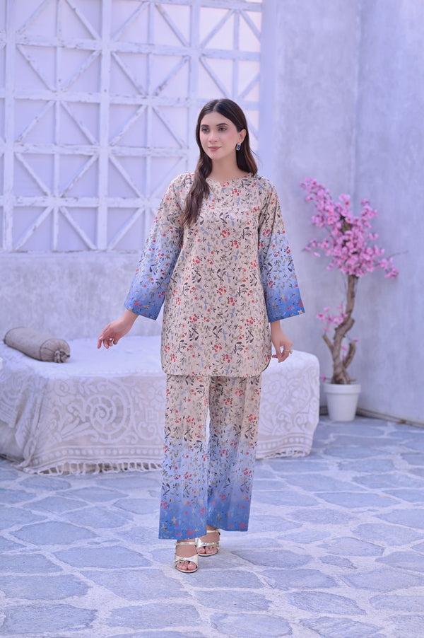 Blue Meadow Co-ord Set
