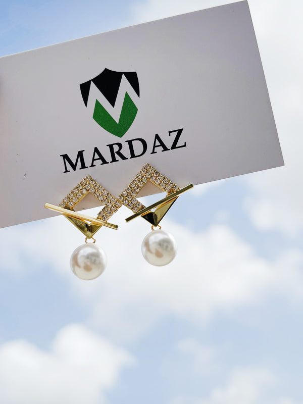 Pearl Stud Earrings
