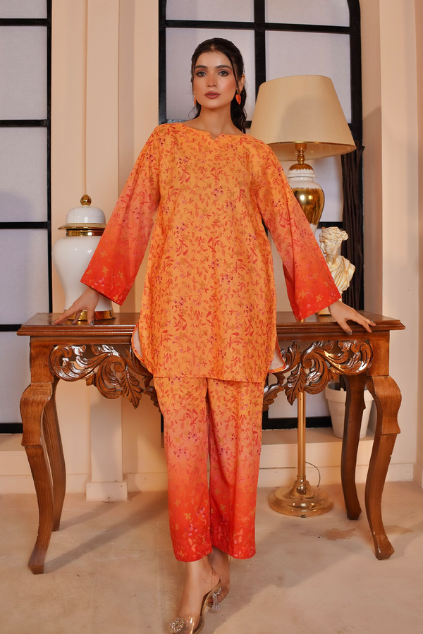 Orange Meadow Co-ord Set