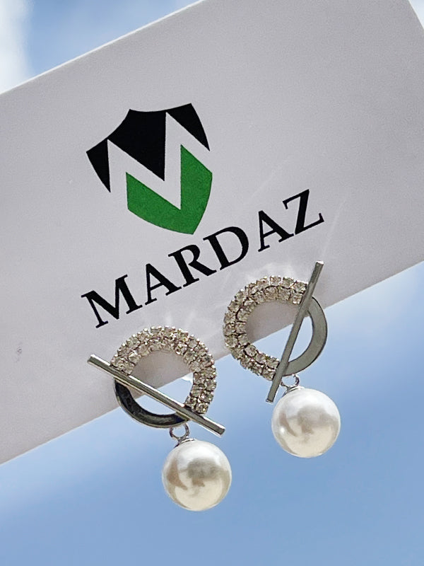 Crystal Round Earrings