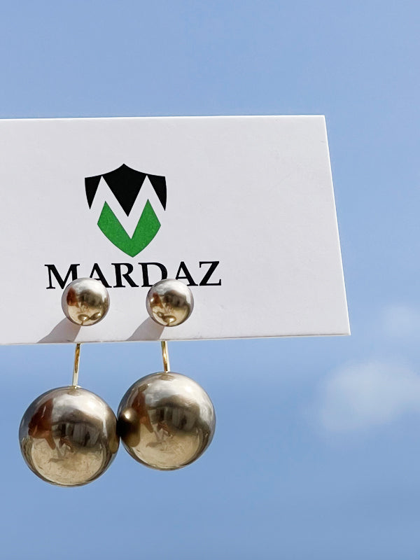 Double Ball Earrings
