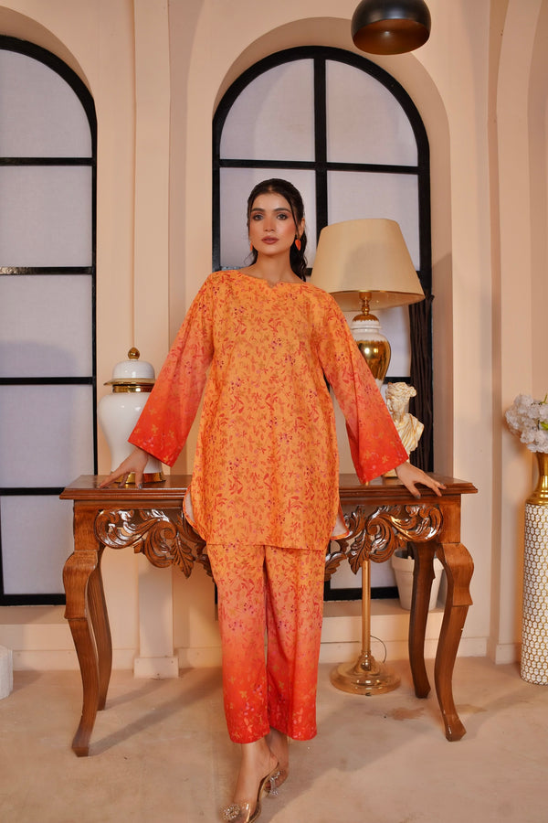 Orange Meadow Co-ord Set