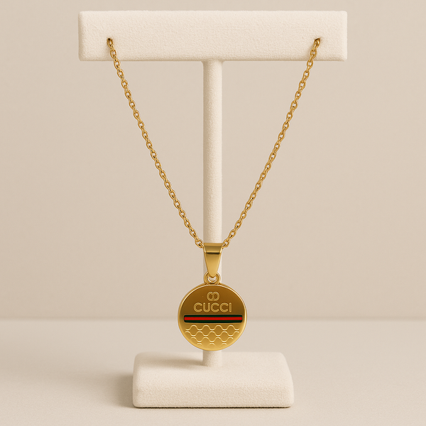 Golden Luxe Medallion Necklace