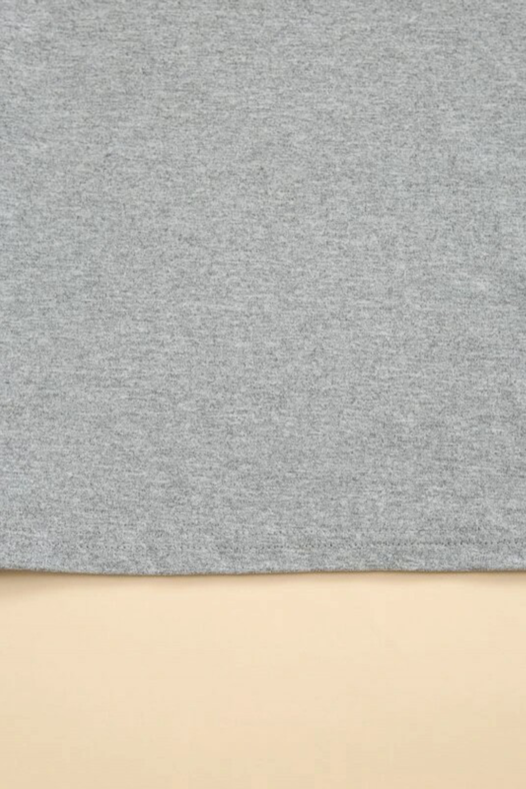 Grey Keep On Smiling Graphic Cropped Tee