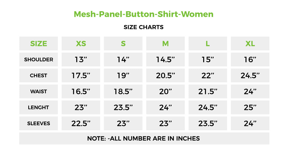 Mesh Panel Button Shirt Women